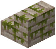 Mossy Yellow Brick Stairs (English Cross Bond)