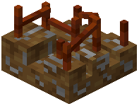 Orange Concrete with Bars