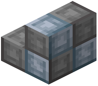 Varied Light Blue Tile Stairs