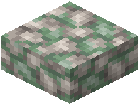 Mossy Cobbled Floestone Slab