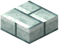 Cyan Stone Brick Slab