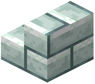 Cyan Stone Brick Stairs