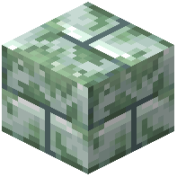 Mossy Cyan Stone Bricks