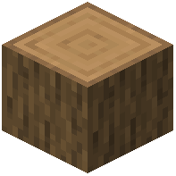 Nut tree log