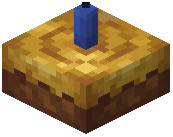 Blue Poop Candle Cake