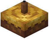 Brown Poop Candle Cake