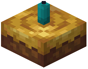 Cyan Poop Candle Cake
