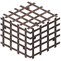 Rusty Wire Mesh Block