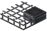 Wire Mesh Platform Blackplate Corner