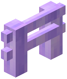 Purple Spiral Fence