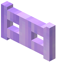 Purple Spiral Fence Gate