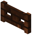 Walnut Fence Gate