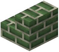 Green Brick Stairs