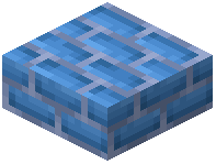 Light Blue Brick Slab