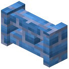 Light Blue Brick Wall Gate