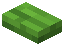 Lime Stained Button