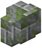 Mossy Andesite Brick Wall