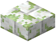 Mossy Calcite Brick Slab