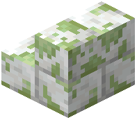 Mossy Calcite Brick Stairs