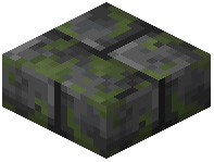 Mossy Deepslate Brick Slab