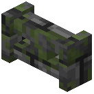 Mossy Deepslate Brick Wall Gate
