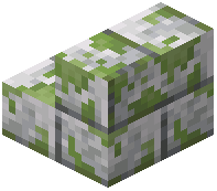 Mossy Diorite Brick Stairs