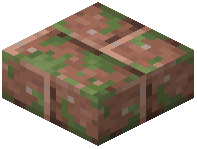 Mossy Granite Brick Slab
