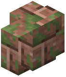 Mossy Granite Brick Wall