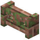 Mossy Granite Brick Wall Gate