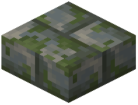 Mossy Tuff Brick Slab