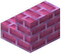 Pink Brick Stairs