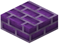 Purple Brick Slab