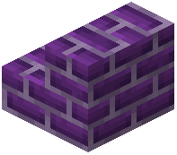 Purple Brick Stairs