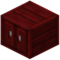Red Stained Cabinet