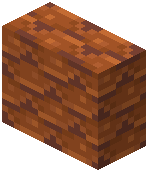 Orange Terracotta Shingle Vertical Slab