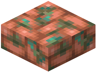 Raw Copper Brick Slab