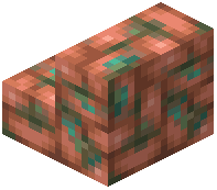 Raw Copper Brick Stairs