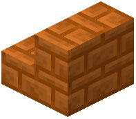 Red Sandstone Brick Stairs