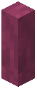 Stripped Crimson Post