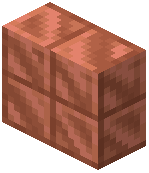 Waxed Cut Copper Vertical Slab