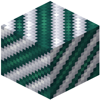 Cyan on White Hazard Stripes