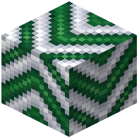 Green on White Chevron