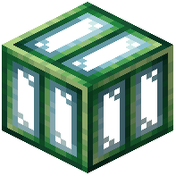 Green Two Pane Locometal Window