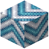Light Blue on White Chevron
