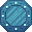 Light Blue Iron Wrapped Locometal Boiler