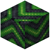 Lime on Black Chevron
