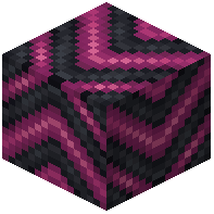 Magenta on Black Chevron