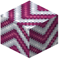 Magenta on White Chevron