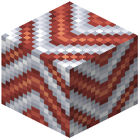 Orange on White Chevron