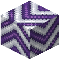 Purple on White Chevron